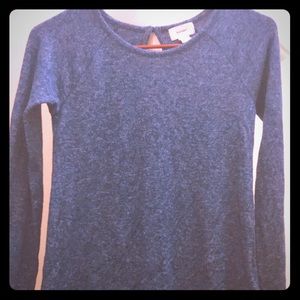 blue sweater top